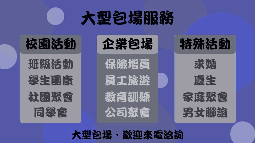 包場